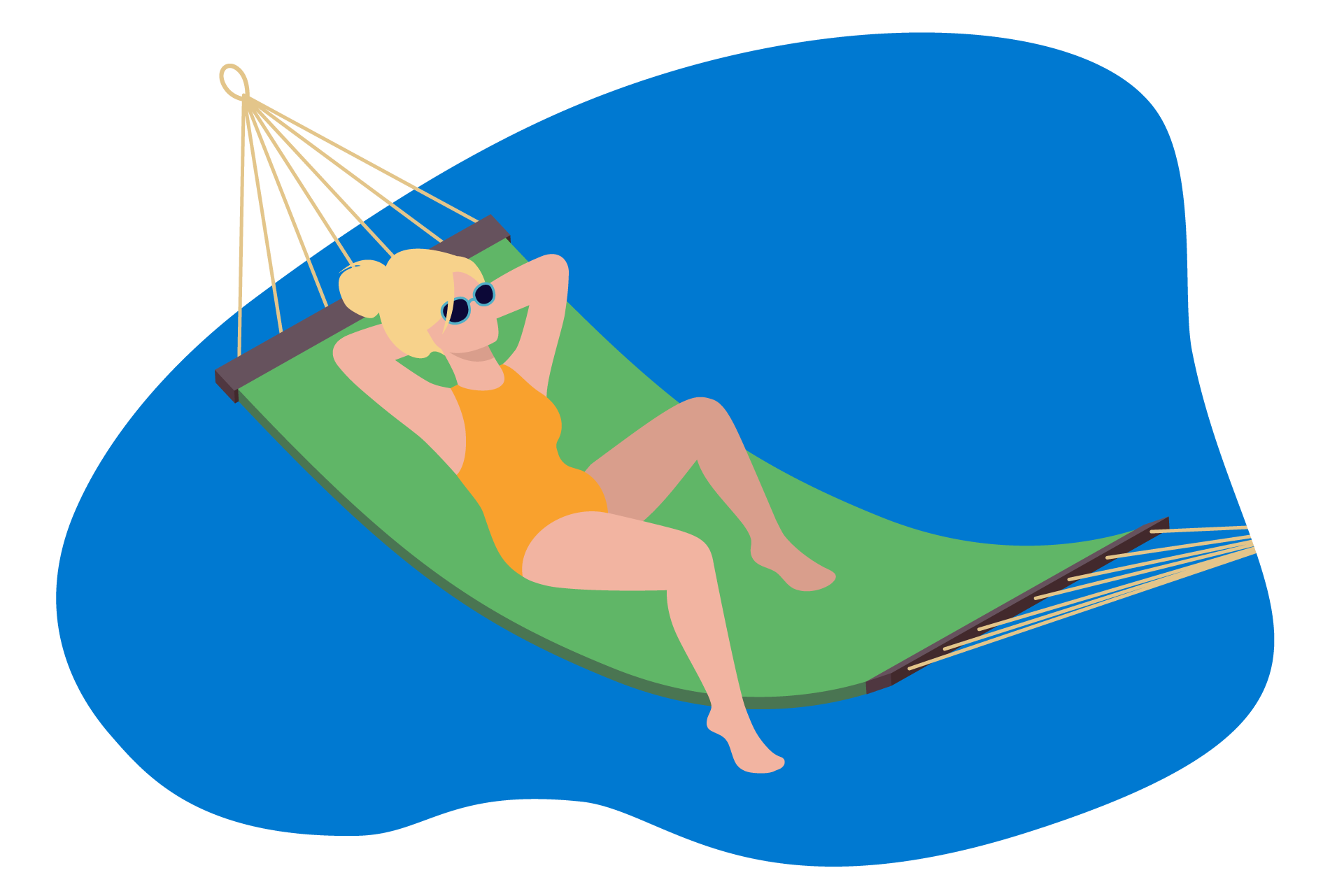 Hamaca estilo americana